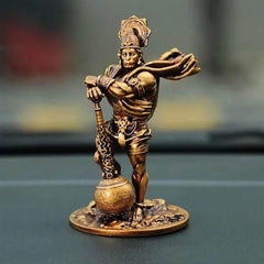 Bahubali Hanuman Ji Murti for Car Dashboard Home Decor.