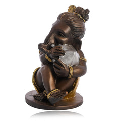 Modak Ganesha Decorative Showpiece Lovely Statue .
