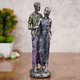 Romantic Couple Polyresin Showpiece - A Symbol of Love