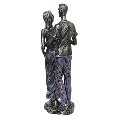 Romantic Couple Polyresin Showpiece - A Symbol of Love
