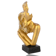 Love Couple Human Face Decorative Showpiece .