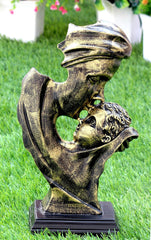 Handpainted Mother Love Decorative Showpiece .