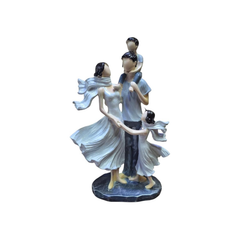 Happy Family Polyresin Showpiece - Cherish Every Moment