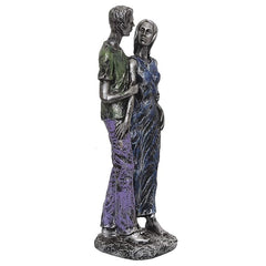 Romantic Couple Polyresin Showpiece - A Symbol of Love
