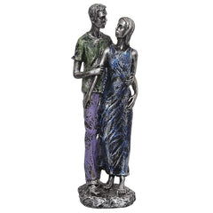 Romantic Couple Polyresin Showpiece - A Symbol of Love