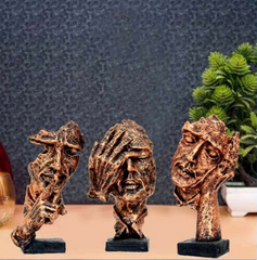 Hand Face Small Set of 3